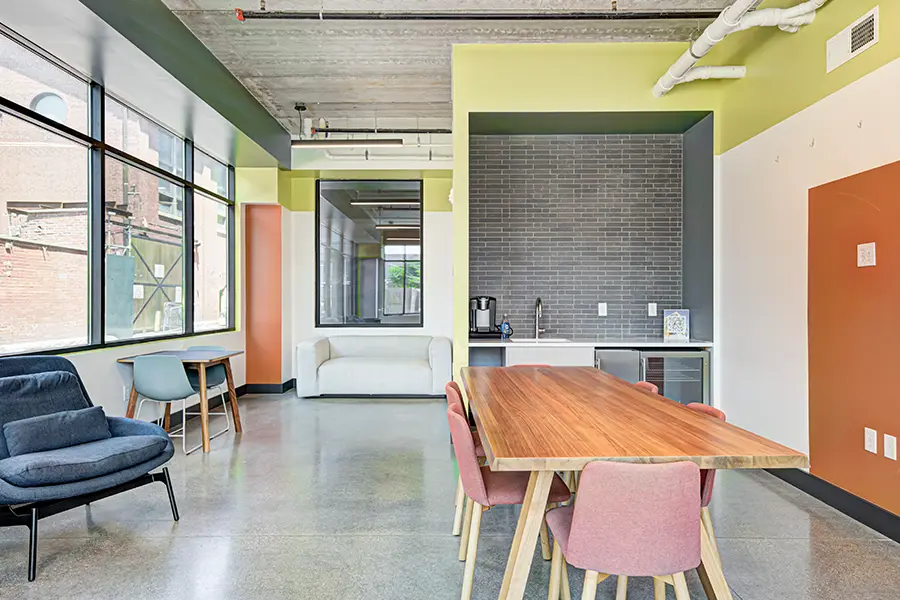 Clubhouse at Block 20 Apartments